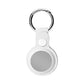 Leather AirTag Case Keychain