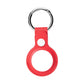 Leather AirTag Case Keychain