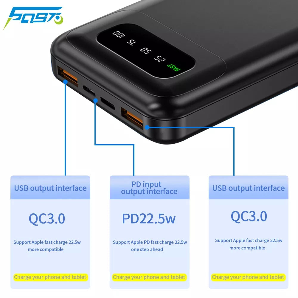 Portable Power Bank (22.5W 10000mAh)