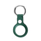 Leather AirTag Case Keychain
