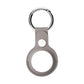 Leather AirTag Case Keychain