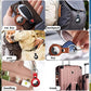 Leather AirTag Case Keychain
