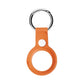 Leather AirTag Case Keychain